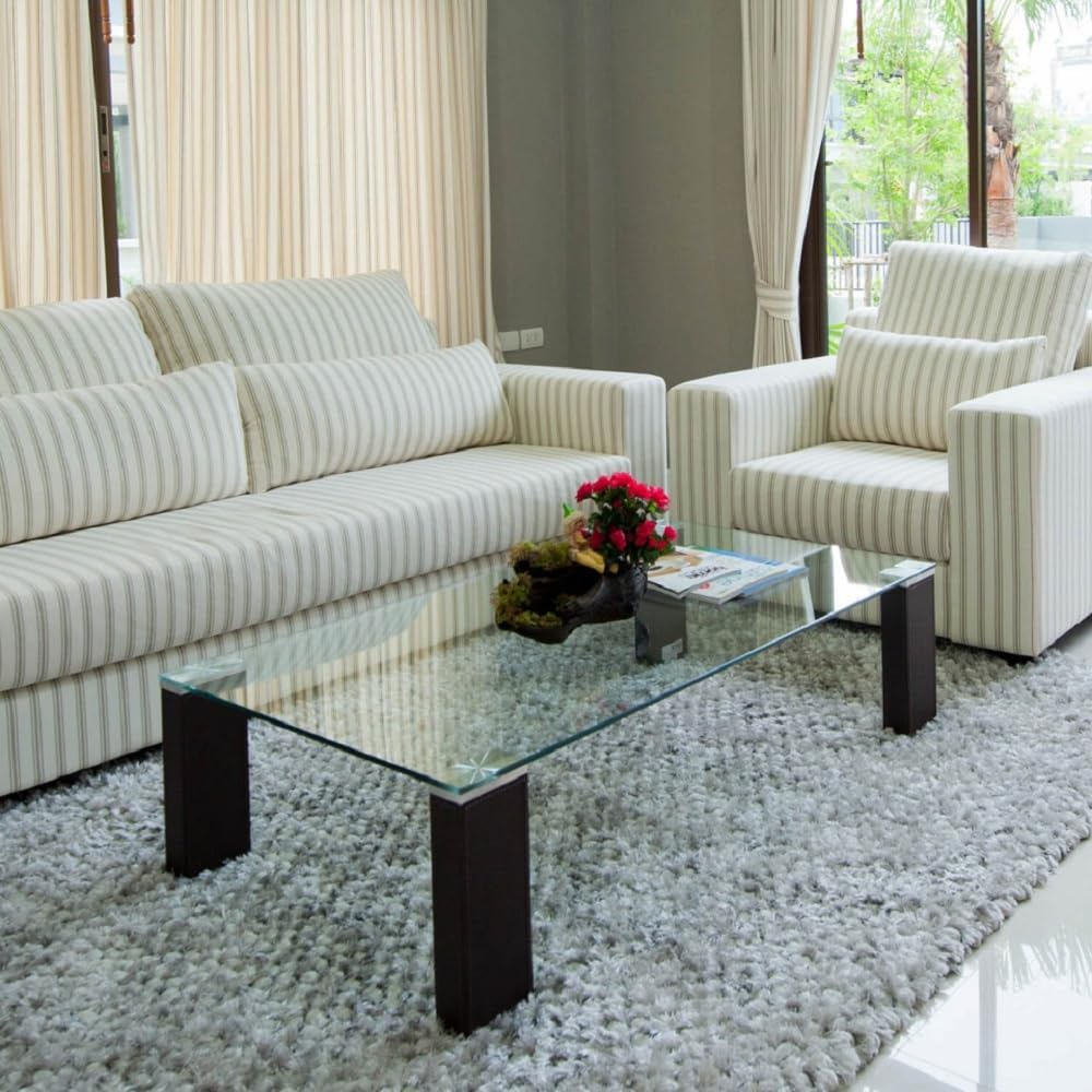 Glass Table Tops 1/8" Thick - 30" x 24" Rectangle Glass Tablet...
