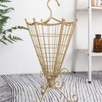 Metal Umbrella Stand Rack, Free Standing Umbrella Holder | Cane and Umbrella Storage Rack, Umbrella Holder Bin for Entryway, Home, and Office