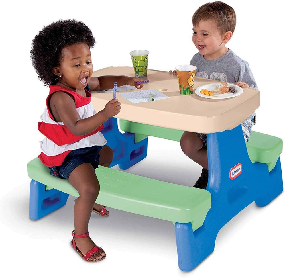 Little Tikes Easy Store Jr. Play Table (Amazon Exclusive), Ages 18 Months to ...