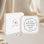 Friendship Gifts for Women, Sisters in Christ Friendship GIF, Jewelry Dish | Friend Gifts For Women, Sweet Friendship – Proverbs 27:9，Bible Verse Jewelry Dish, Christian Gifts – Jewelry Tray Dish