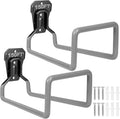 2PCS Water Hose Holder Wall Mount - Metal Hose Hanger Garden Hose Rack Heavy Duty Hose Storage for Outside Water Hose