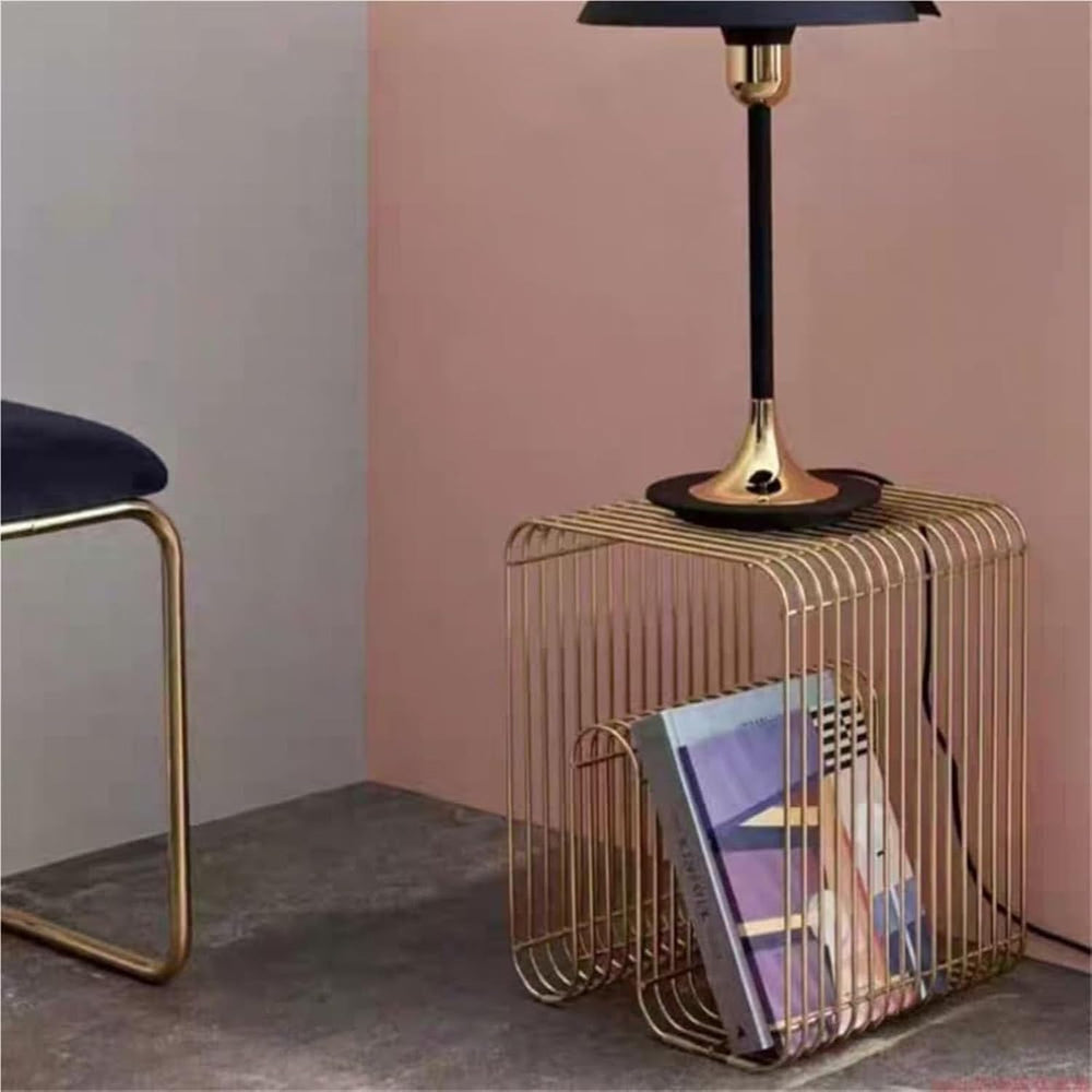 Smooth End Table & Side Table for Couch, Loading Bearing ，Vertical Design...