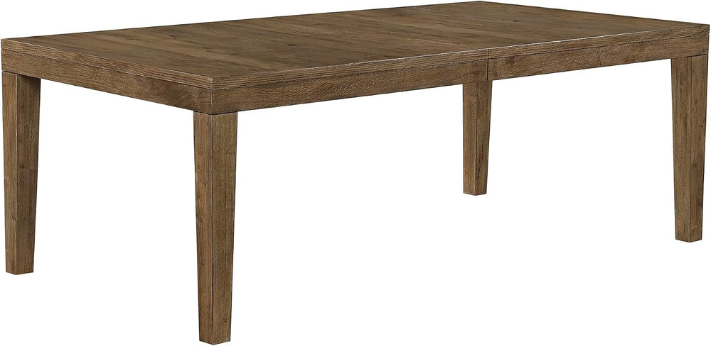 Lexicon 84-102 Inch Extendable Dining Table for 4-8 People, Large Rectangle W...