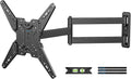USX STAR Corner TV Wall Mount Long Arm TV Mount Bracket for 32-65 Inch TVs, Full Motion Mounts with 29” Articulating Arms Extension & Tilt & Swivel, Holds up to 400x400mm VESA, 80 lbs for 55 65 TVS