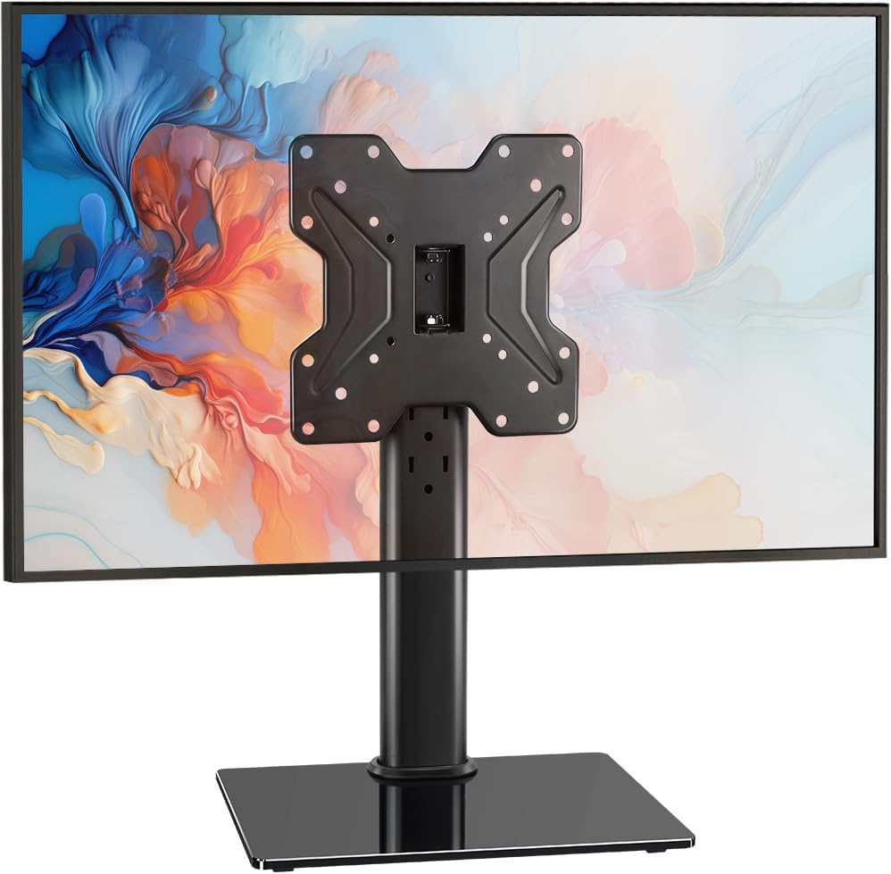 BFTOU Universal TV Stand for 13"–43" TVs Swivel 4 Level Height Adju...