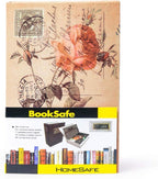 Diversion Book Safe Storage Box (9.5"×6"×2.2"), Dictionary Secret Safe Can with Security Combination Lock, Diversion Book Hidden Safe (Rose-Code)