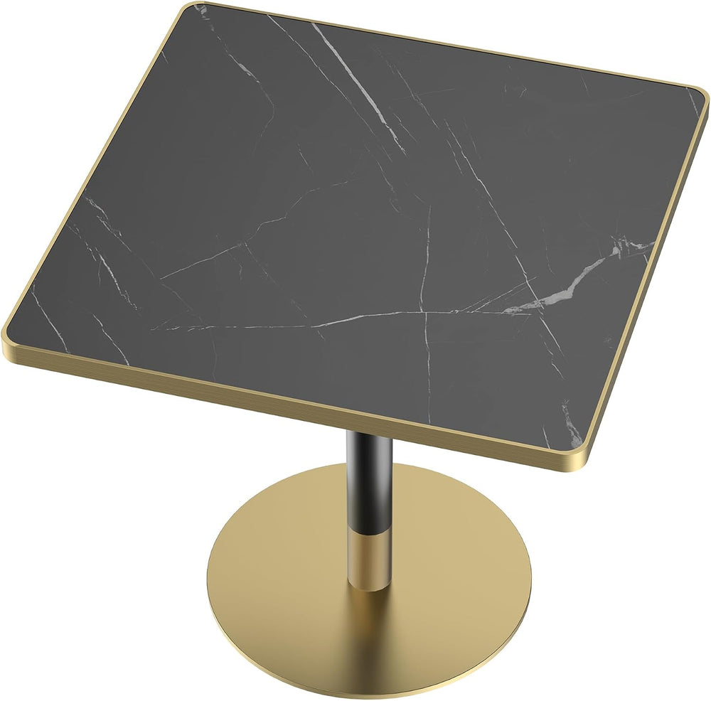 SSLine Square Dining Table for 2 Modern Luxury Marble Sintered Stone Kitchen ...