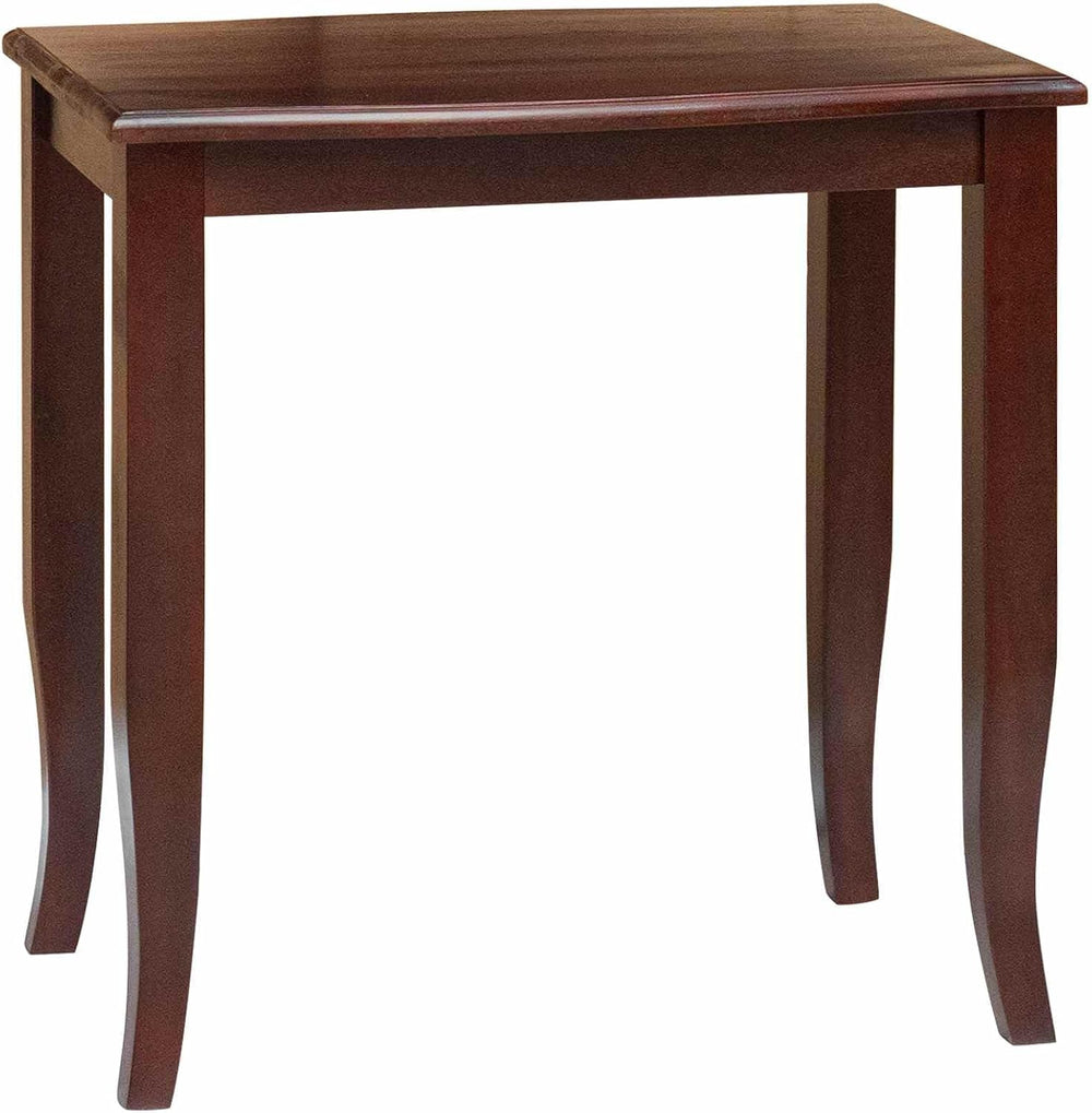 Nesting Side Tables 3 Pieces Solid Mahogany Wood | Space Saving Set, Easy Cle...