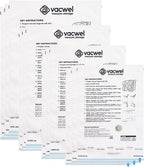 12-Pack Variety - Vacuum Storage Bags for Clothes, Packing & Storage - Strong Vacuum Space Bags for Comforter, Quilt & Mattress Topper Compression - Premium Sealing Solutions in XXL, Jumbo, L, M Sizes