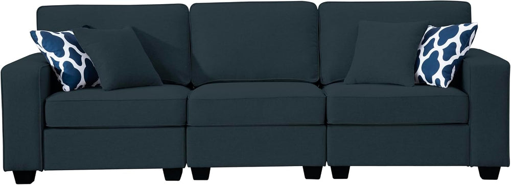 Legend Vansen Modular Sectional Sofa L Shaped Couch with Ottoman Modern Rever...