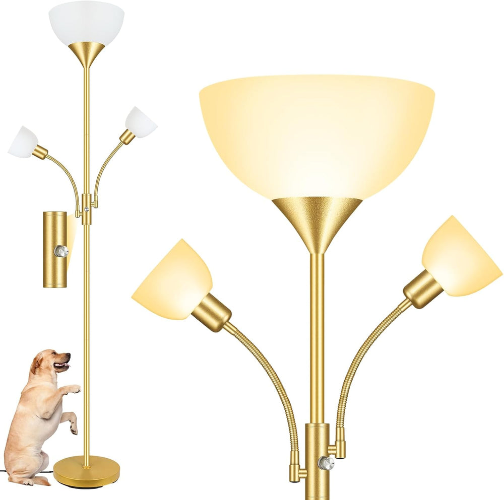 Floor Lamp, Torchiere Floor Lamps for Living Room, 71 Inch Tall Standing Lamp...