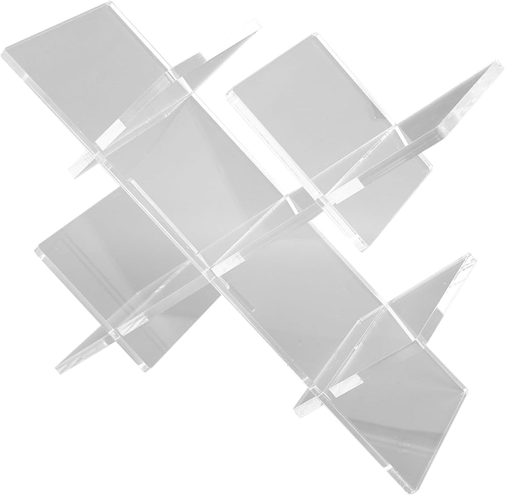 Countertop Wine Rack, 5 Bottle Wine Holder Stand with Transparent Acrylic Tab...
