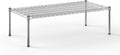 24" Deep x 48" Wide x 14" Height Wire Shelving Kit | 1-Tier | NSF Commercial Storage Rack Unit