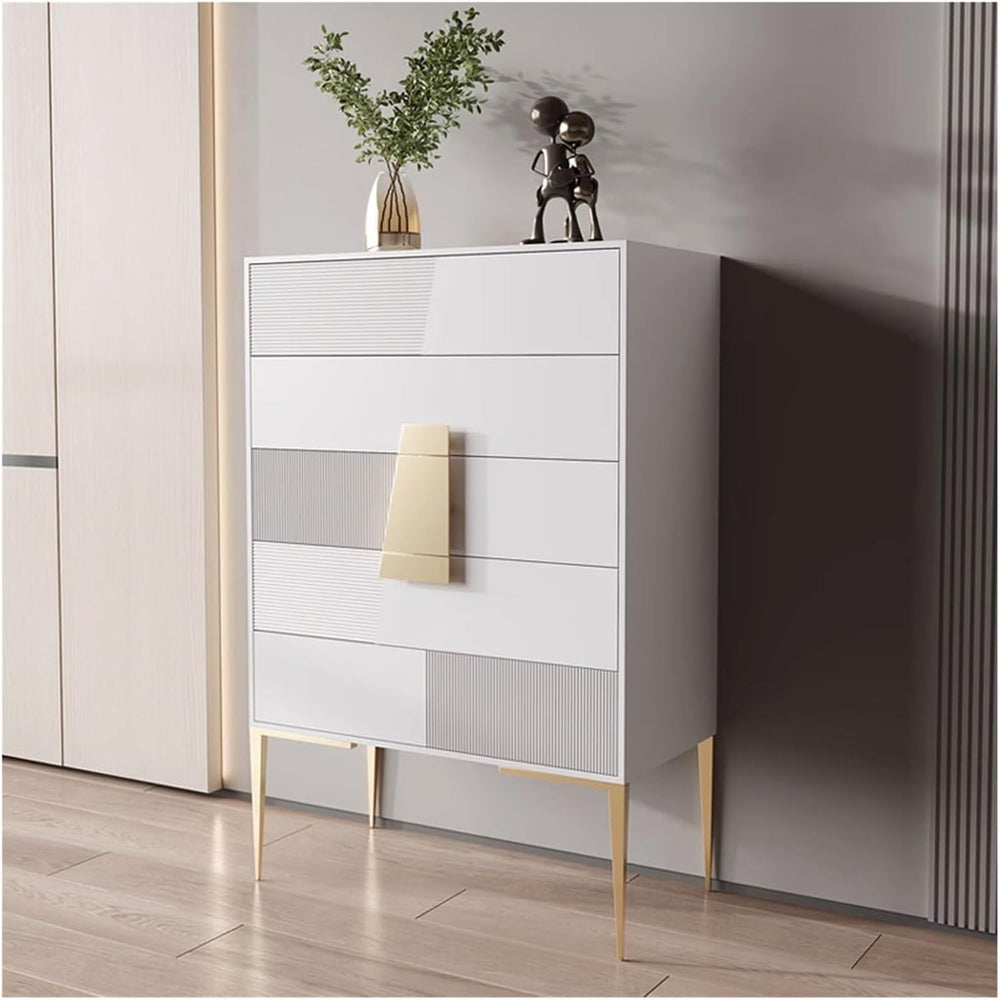 Entryway Cabinet Modern Sideboard Large Capacity Storage Cabinet Living Room ...