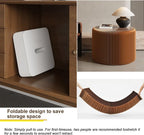 Foldable Kraft Paper Stool, Folding Paper Stool Sofa Chair, Relaxing Foot Stool, Honeycomb Structure Seating for 3-6 People, Foldable Foot Stool, 11.8" Height(Brown,6 Seater)