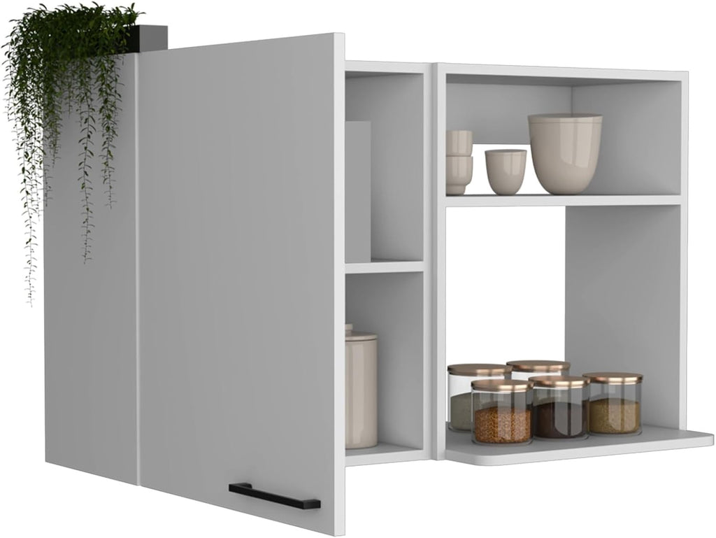 Wall Cabinet with Shelves, Storage Locker Pantry Sideboard Cupboard for Kitchen Living Room,for Kitchen Home