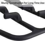 Belt Hanger, Tie Rack for Closet, Sturdy Belt Organizer with 360 Degree Swivel, 11 Large Sturdy Belt Hooks, Non Slip Rubberized Belt Rack, Black