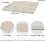 Natural Beige Travertine Marble Luxury Tray,for Kitchen Sink,Bathroom Soap Bottles,Makeup,Towel Organizer Tray