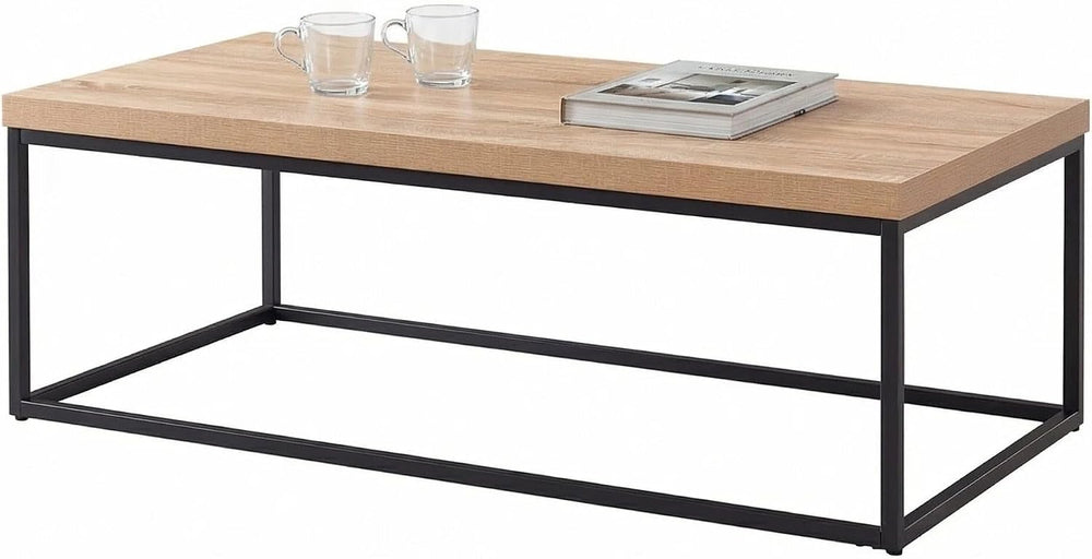 CENSI Natural Oak Coffee Table/Center Table, 47-Inch