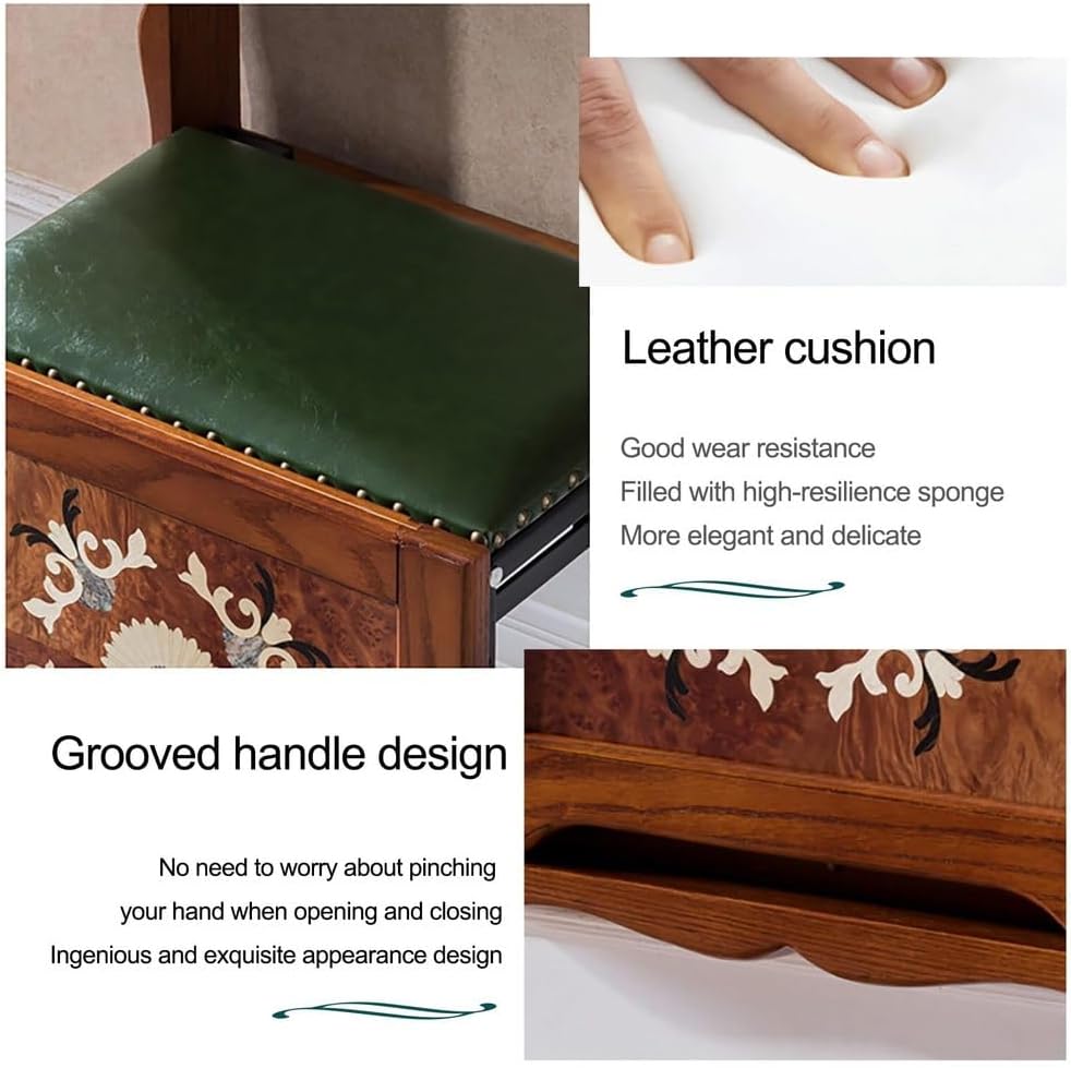 Wall Mounted Shoe Changing Stool Made of Solid Wood Wall Seat Folding, Space ...