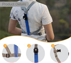 Hands Free Sun Umbrella Holder,Sunshades Accessory Sturdy Portable Unisex Rain Stand for Outdoor Activity, Back