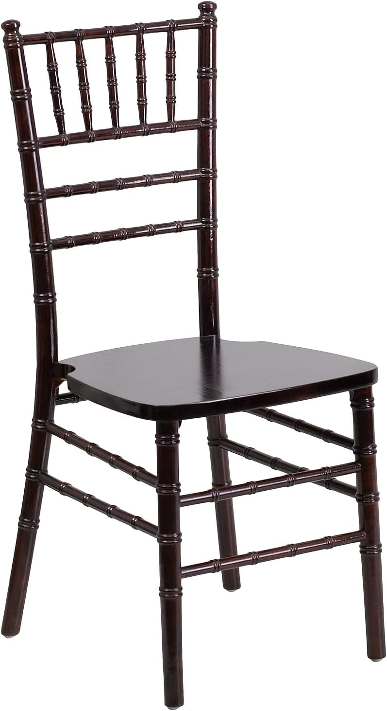 Flash Furniture HERCULES Series Walnut Wood Chiavari Chair