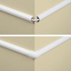 D-Line Medium Cable Raceway Accessory Pack, Join 1.18in x 0.59in Cord Cover Lengths, 10 Accessories Included, Hide Cords Around a Variety of Angles - White