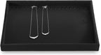 Necklace Holder Organizer, Velvet Jewelry Trays,Premium Necklace Case,Luxury Jewelry Displays,Black Bracelet Organizer