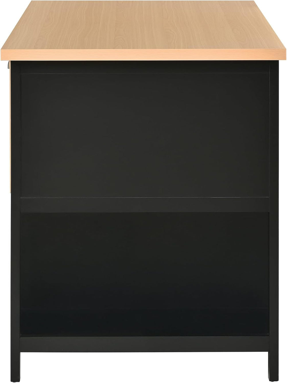 Christopher Knight Home Aaron 58" Kitchen Island with Storage, Modern Is...