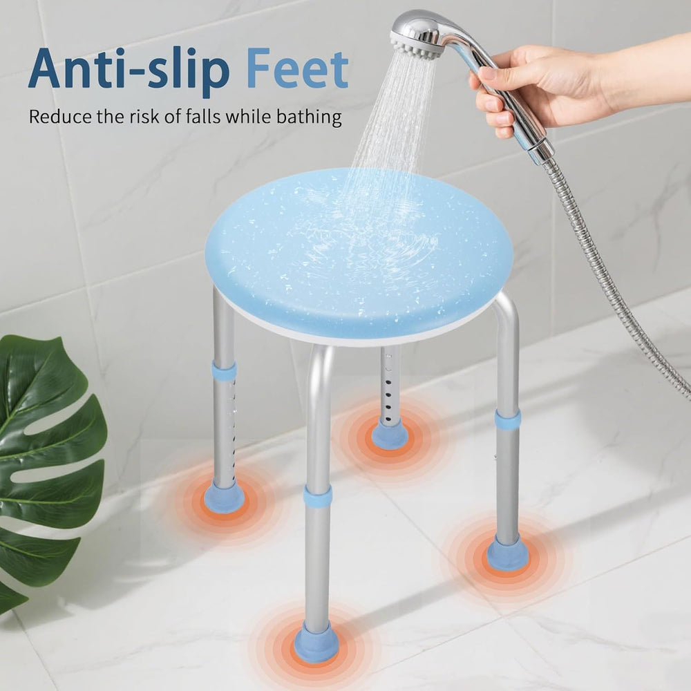 FSA/HSA Adjustable Swivel Bath Seat Shower Chair for Inside Shower, Shower Se...