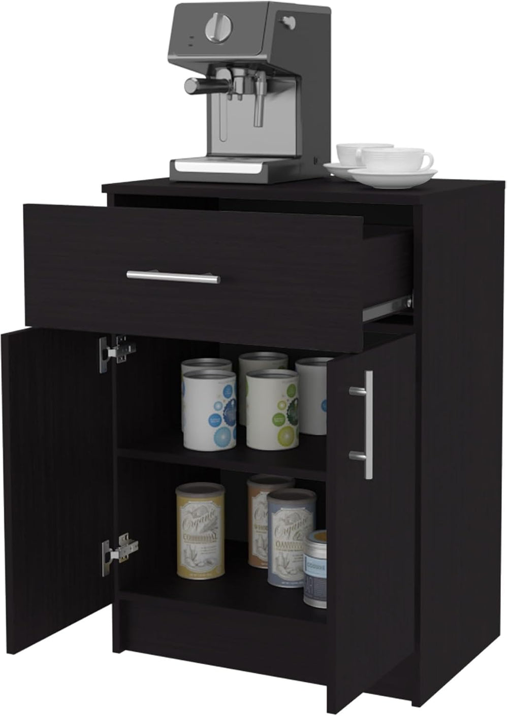 Cope Kitchen Pantry in Melamine with 2 Doors and 1 Drawer,for use in Restaurants