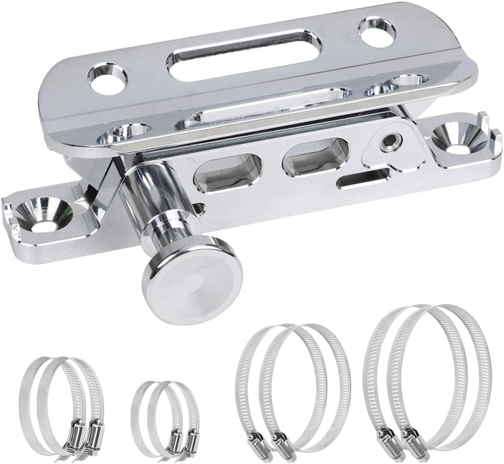 Chrome Quick Release Fire Extinguisher Mount Roll Bar Extinguisher Mounting B...