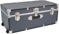 Seward Explorer Trunk with Wheels & Lock, Gray, 30-Inch