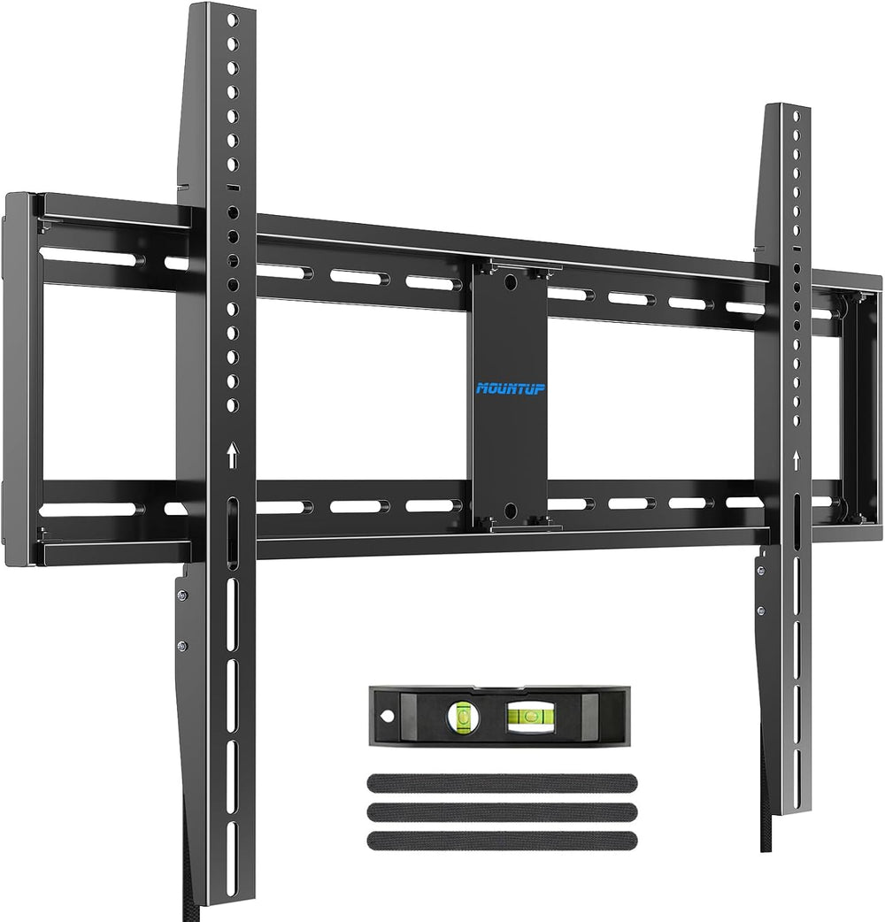 MOUNTUP Fixed TV Wall Mount for Most 50-100" TVs, 1.3” Slim Low Profile ...