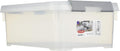 Allibert "Handy Plus Storage Box with Lid, Transparent/Silver, 4 Litre