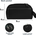 CERBONNY Small Cooler Bag Freezable Lunch for Work School Travel,Leak-proof Bag,Small Insulated For Kids/Adults,Freezer Bags,Freezable Snack Bag,Mini Fit Yogurt Black