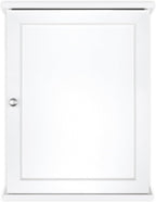 MCS 23x18 White Medicine Cabinet Organizer, Wall Mounted Bathroom Cabinet for Over-The-Toilet Storage, Bathroom Furniture & Restroom Organizer