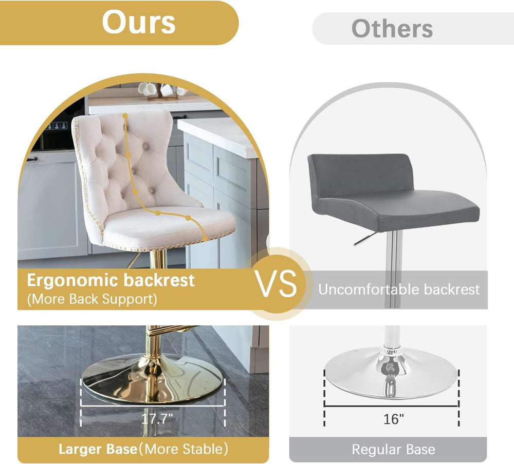 31.5'' Glass Round Bar Table with Stools Set for 2, Modern High Top P...