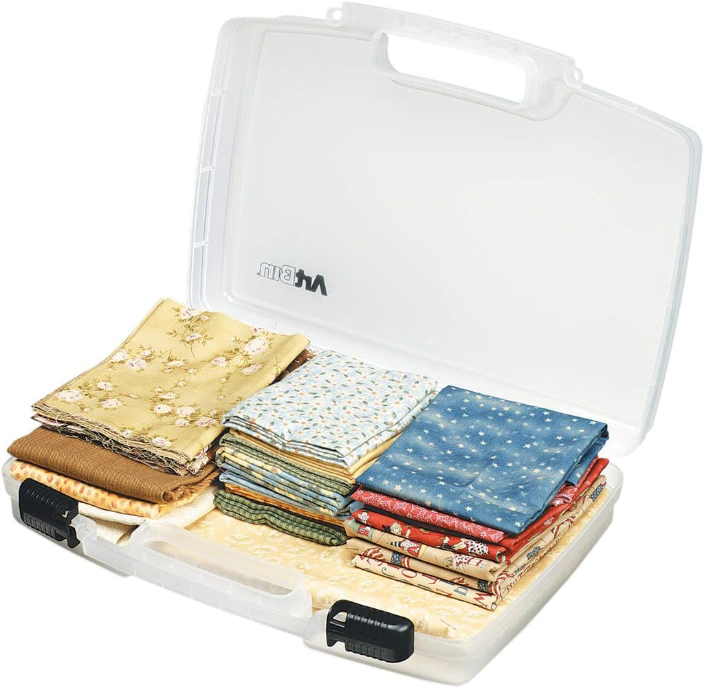 ArtBin 17 inch 8017AB Quick View Carrying Case, Portable Art & Craft Organizer with Handle, 1 Plastic Storage Case - 17" Standard Base Open Core