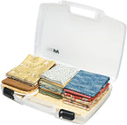ArtBin 17 inch 8017AB Quick View Carrying Case, Portable Art & Craft Organizer with Handle, 1 Plastic Storage Case - 17" Standard Base Open Core
