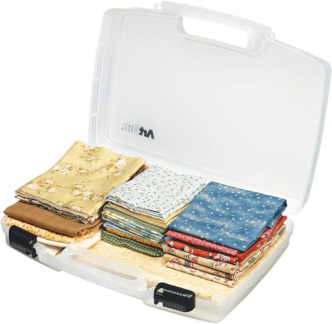 ArtBin 17 inch 8017AB Quick View Carrying Case, Portable Art & Craft Organizer with Handle, 1 Plastic Storage Case - 17" Standard Base Open Core