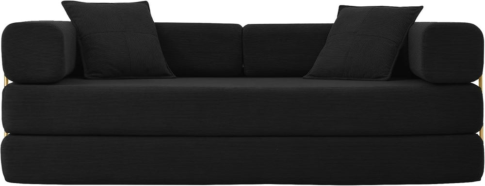 HANXIN 78 Inch Convertible Sleeper Sofa Bed, Folding Floor Mattress Couch wit...