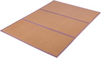 VEVOR Japanese Tatami Mat, Full XL - 55'' X 80'' Foldable Handwoven Rattan Tatami Mat, Non-Slip & Easily Cleaned Tatami Mattress, Summer Breathable Tatami for Sleeping, Meditation, Yoga