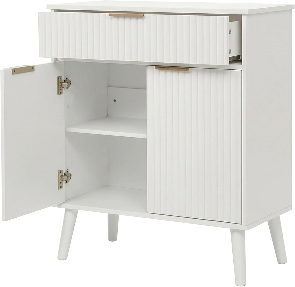 Buffet Cabinet Coffee Bar Cabinet | Size: 28.34 x 13.78 x 33.07 inch | Color:...