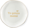 HOME SMILE I Love You Mom Gifts in Spanish Mother's Day Birthday-Te Quiero Mama Ring Dish