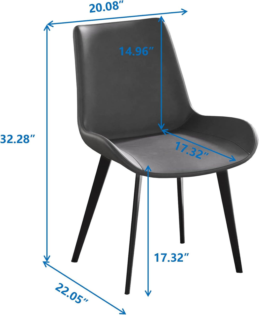 Montary 9 Piece Dining Table Chairs Set, Modern Dining Table Set of 8, Includ...