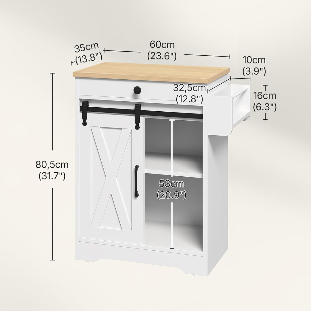 YATINEY Buffet Cabinet with Storage, Coffee Bar Cabinet with Pod Drawer