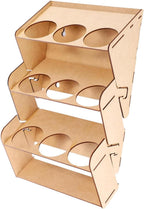 Spray Can Holder Paint Can Organizer with Mounting Accessories Workshop Premium Workspace Wood Garage Spray Bottle Holder