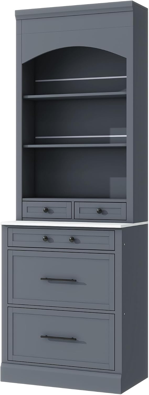 Bellemave 83.7" Tall KitchenPantry,Kitchen Pantry Storage Cabinets with ...