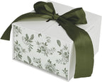 Sweet Water Decor Green Delft Round Trinket Box, Jewelry Storage for Bathroom Counter or Nightstand, Ring Holder for Bridal Shower, Wedding, or Home, Elegant Jewelry Holder & Organizer for Women